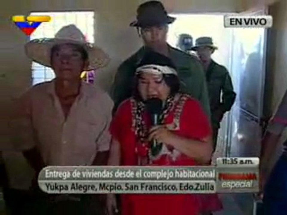 (VIDEO) Gobierno Nacional ha entregado más de 200 viviendas a indígenas en Zulia   Venezolana de Televisión