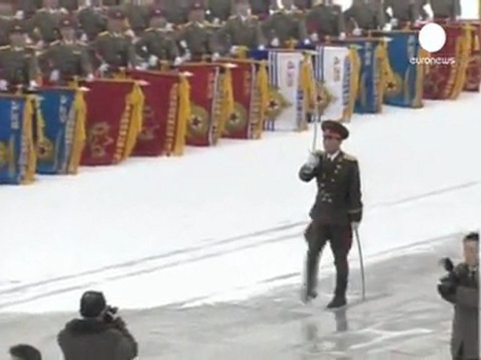 North Korean state funeral gets underway