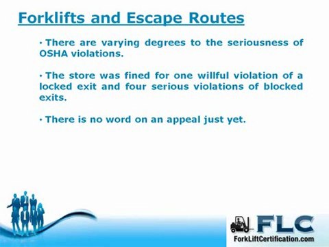 Forklift Safety: OSHA Fines NYC Supermarket