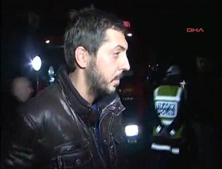 Otomobil Bahçeye Uçtu