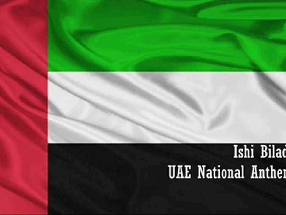 ISHI BILADI - UAE NATIONAL ANTHEM WITH LYRICS - BACKGROUND - RAS AL KHAIMAH - OYESAN DINO MAGKASI