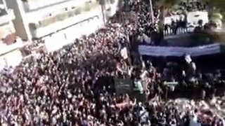 The protesters crowds-Homs-Syria 12/27/2011