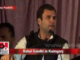 Congress Leader Rahul Gandhi in Kaimganj (U.P) Part 10