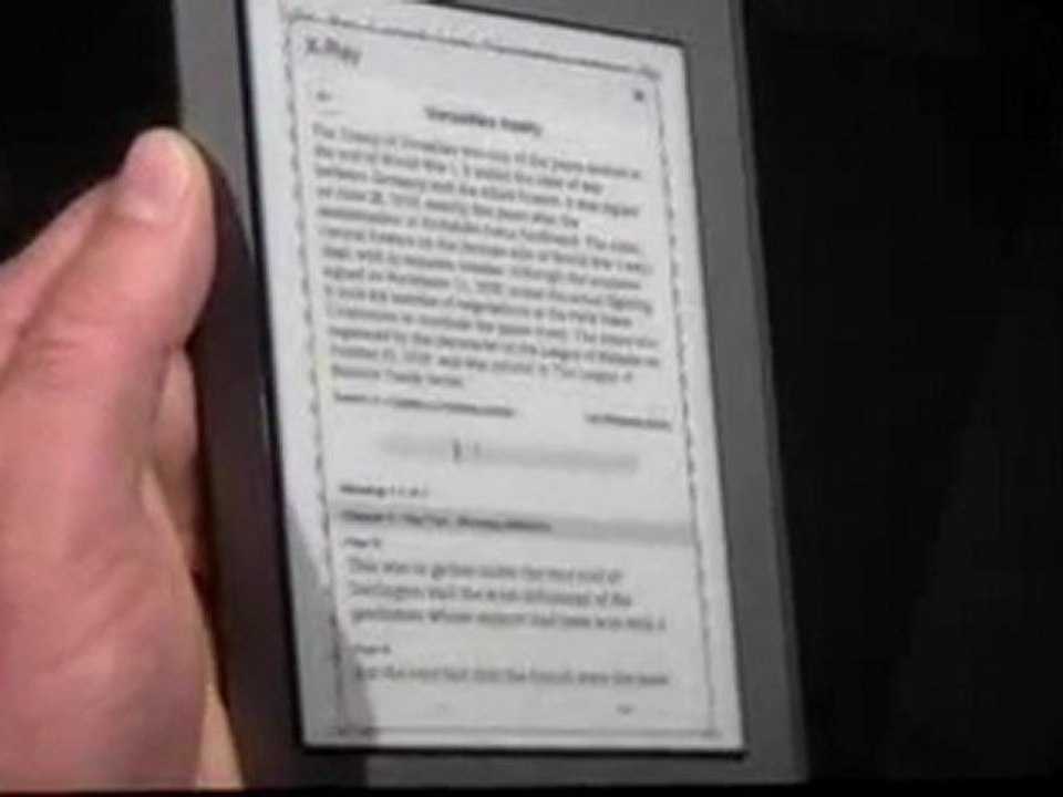 Amazon CEO Jeff Bezos Shows Off Kindle Touch and New X-Ray Feature