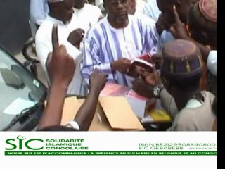 Solidarité Islamique Congolaise.Bruxelles Envoi de livre à Kinshasa Octobre 2011 Partie 1