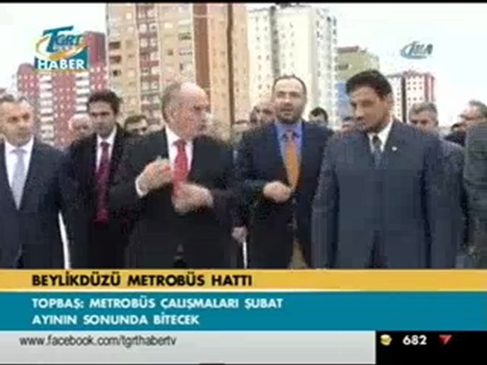 Metrobüs Çalışması-TGRT Haber