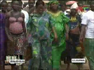 Célébration de la fête de noël à Sibiti dans la Lekoumou