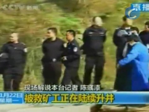 Rescatados 29 mineros chinos de una mina de carbón