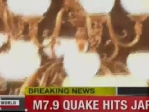 Seísmo de 8,9 grados en Japón provoca intenso tsunami