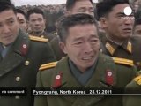 La Corée du Nord fait ses adieux Kim Jong-Il - no comment