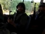 Siria - L'esercito di Bashar al-Assad per le strade di Damasco