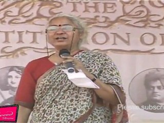 ANNA HAJARE, ANUPAM KHER, ARVIND KEJRIWAL & MEGHA PATKAR AT MMRDA GROUND - 20.mp4