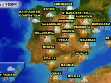 El tiempo en España por CCAA, martes 23 y miércoles 24 de agosto