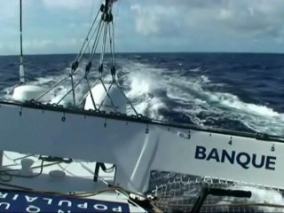 Banque Populaire V au large du Brésil