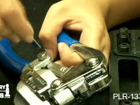 PLR-137.00 - Euro Power Punch Plier - Jewelry Tools Demo