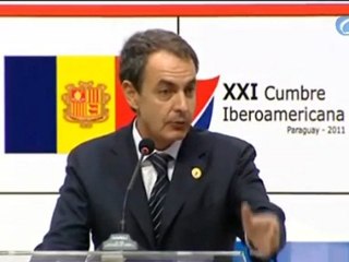 SM El Rey y el presidente del Gobierno en la Cumbre Iberoamericana