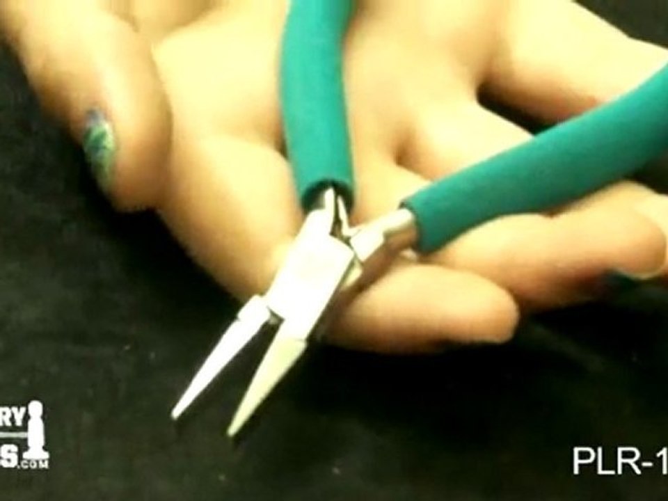 PLR-1136 - EURO TOOL's Baby Wubbers Flat Nose Pliers - Jewelry Making Tools Demo