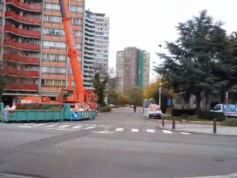 Plateforme d'un building