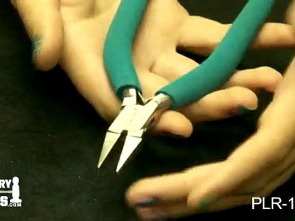 PLR-1236 - EURO TOOL's Classic Wubbers Narrow Flat Nose Pliers - Jewelry Tools Demo