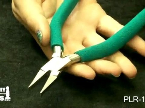 PLR-1238 - EURO TOOL's Classic Wubbers Wide Flat Nose Pliers - Jewelry Making Tools Demo