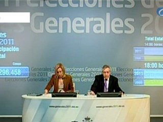 20N: Datos de participación a las 18 horas