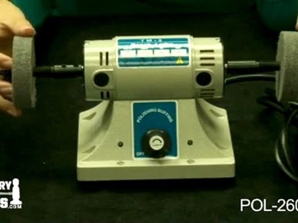 POL-260.00 - Benchtop Polisher - Jewelry Making Tools Demo