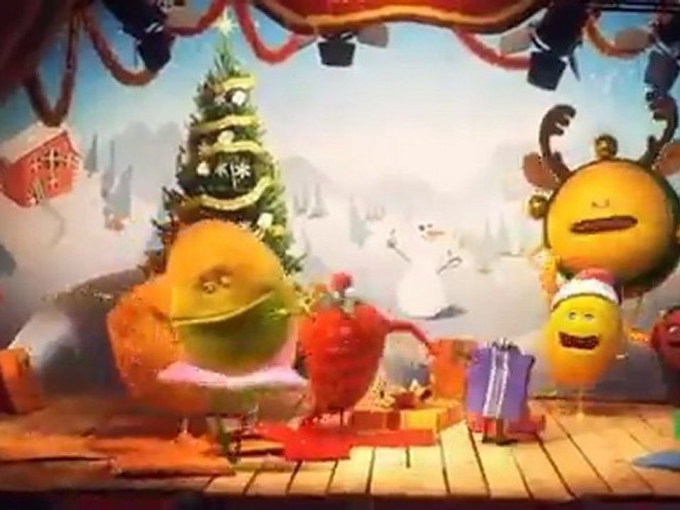 Pub tv Oasis Noël 2011 - les pépins noël