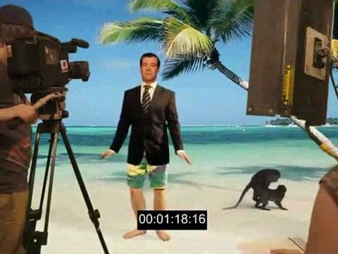 Новогоднее обращение Медведева (прикол)