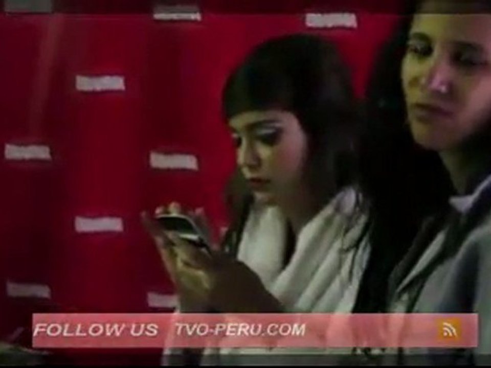 Tilsa Lozano en almanaque para el 2012