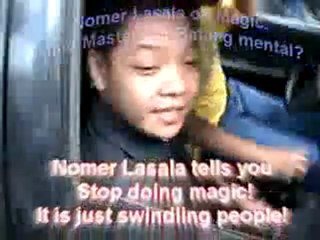 this guy Nomer Lasala. Philippines GMA TV Channel 7 Mindmaster