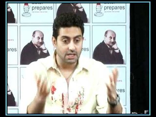 Abhishek Bachchan At Anupam Kher's - Actor Prepares - Acting School