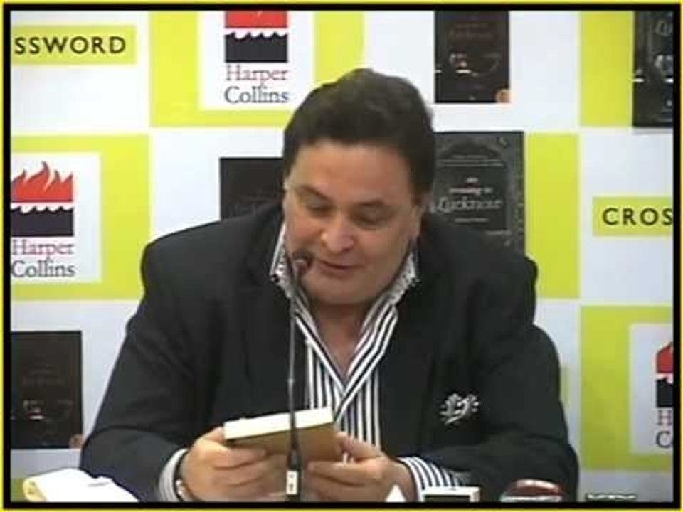 Rishi Kapoor - An Evening In Lucknow - Book by K A Abbas