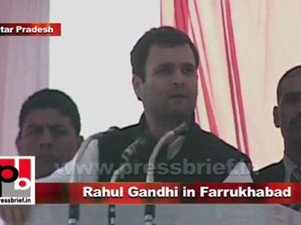 Congress Leader Rahul Gandhi in Farrukhabad (U.P) Part 15