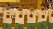 Hymne Algérie-Belgique handball, match amical Décembre 2011