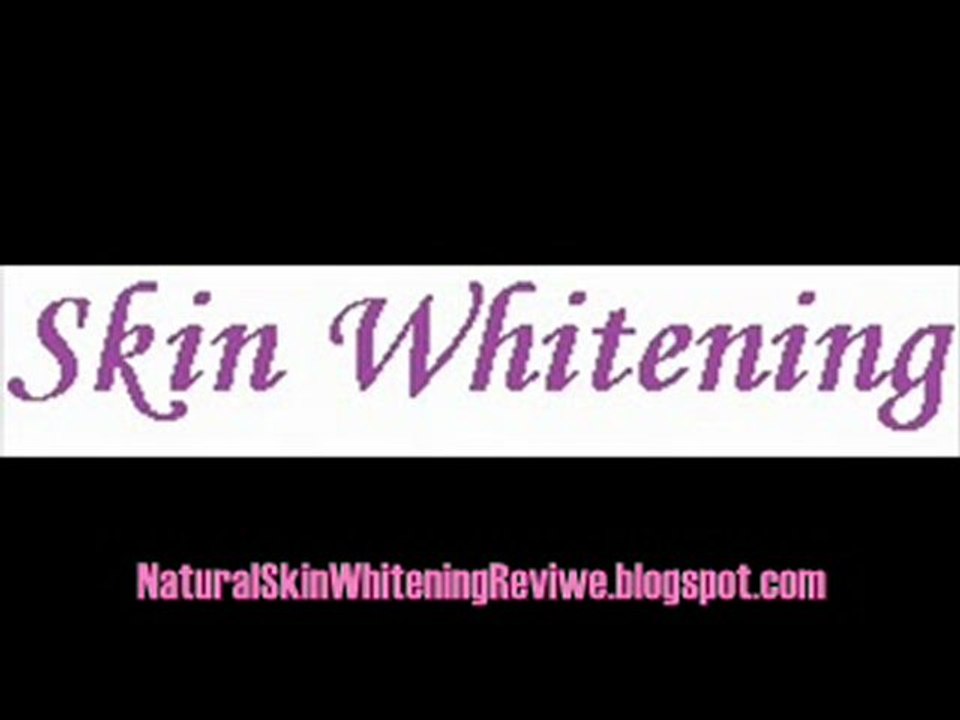 skin whitening