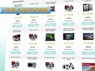 Bidding awesome gadgets is really great