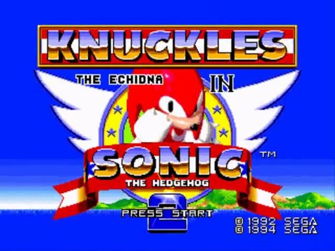 Sonic The Hedgehog 2 & Knuckles [Megadrive]