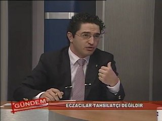 Mersin Eczacı Odası Genel Sekreteri Uzm.Ecz. Özgün Sağır'ın katıldığı Gündem programı1