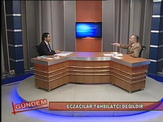 Mersin Eczacı Odası Genel Sekreteri Uzm.Ecz. Özgün Sağır'ın katıldığı Gündem programı2