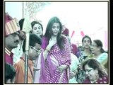Aishwarya Rai, Amitabh Bachchan & Jaya Bachchan Celebrate Durga Puja