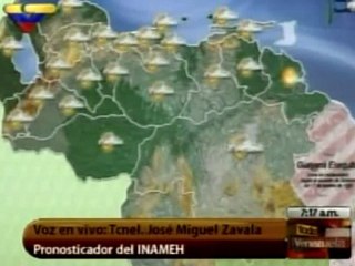 (Video) Este jueves se esperan lloviznas dispersas en gran parte del país