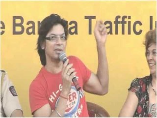 Dino Morea & Shaan At 'You Turn' Launch Pledge to follow traffic rules