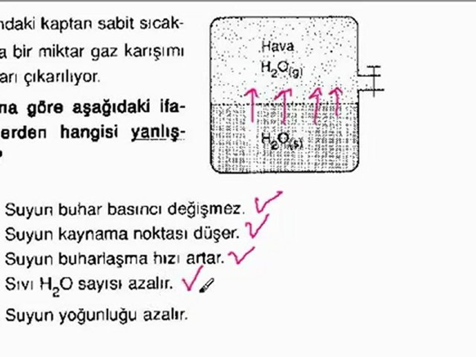 Maddenin özellikleri soru çözümü 1