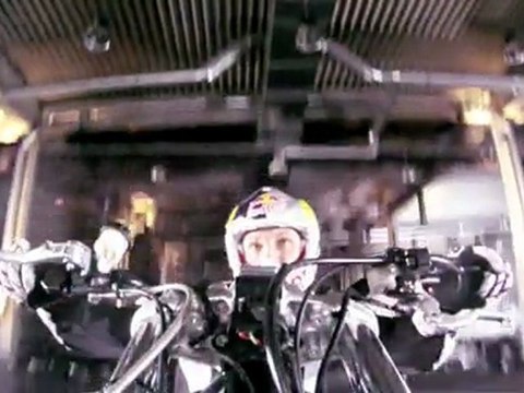Chris Pfeiffer explains motorbike stunt tricks. Wheelie.