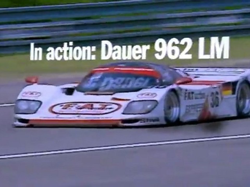 Porsche in Le Mans - The 90s