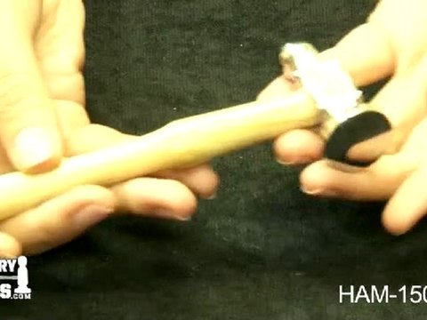 HAM-150.00 - Chasing Hammers, 25 Millimeter Face, 3 Ounces - Jewelry Making Tools Demo