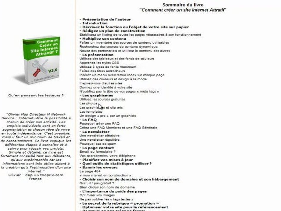 GRATUIT, Comment Créer un Site Internet Attractif