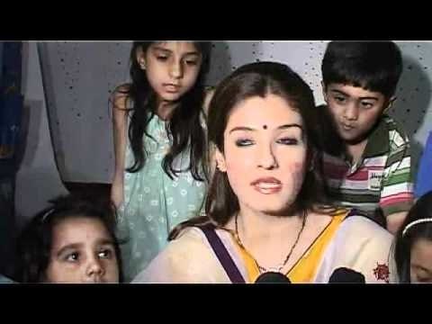 Raveena Tandon Celebrates Children's Day
