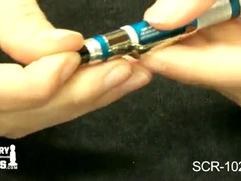 SCR-102.00 - Pocket Screwdriver Set, 5 Piece Set, 3/8 Inch Handle - Jewelry Making Tools Demo