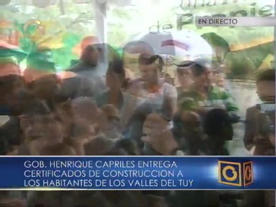 Capriles: “Nosotros no nos acordamos de solucionar los problemas porque vienen las elecciones”